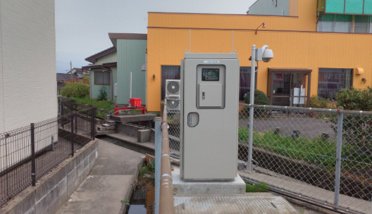 砺波市　溢水対策水門遠隔操作化工事
