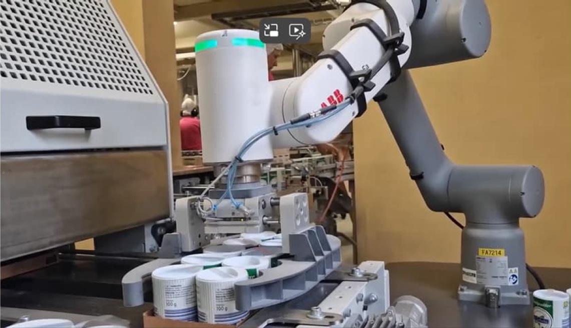 省人化トピックス　事例紹介！協働ロボットGoFaによる協働包装ラインの自動化（ABB株式会社）